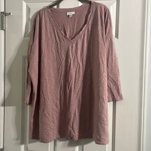 EUC 3X J.Jill Button Back Top